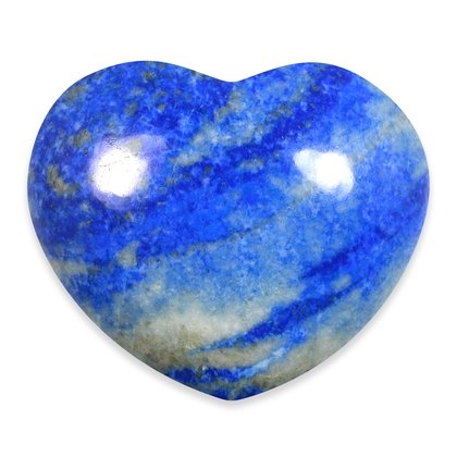 Lapis Lazuli Crystal Heart ~40mm