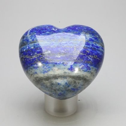 Lapis Lazuli Crystal Heart ~45x41mm