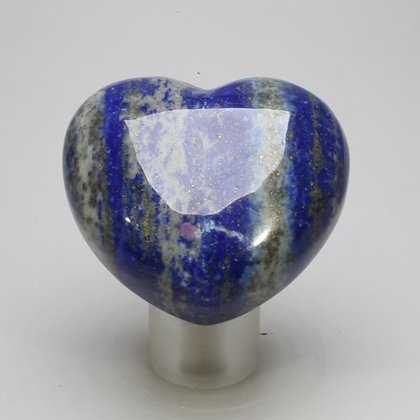 Lapis Lazuli Crystal Heart ~46x41mm