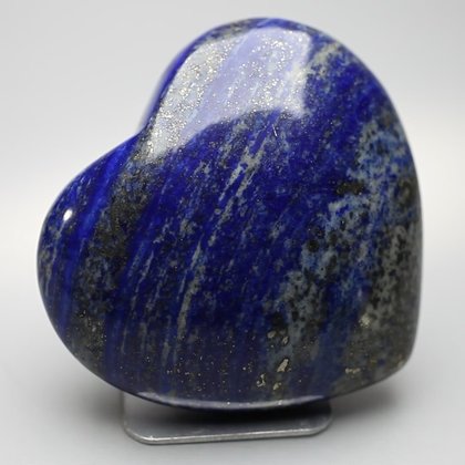 Lapis Lazuli Crystal Heart ~64x70mm