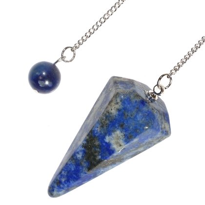 Lapis Lazuli Crystal Pendulum