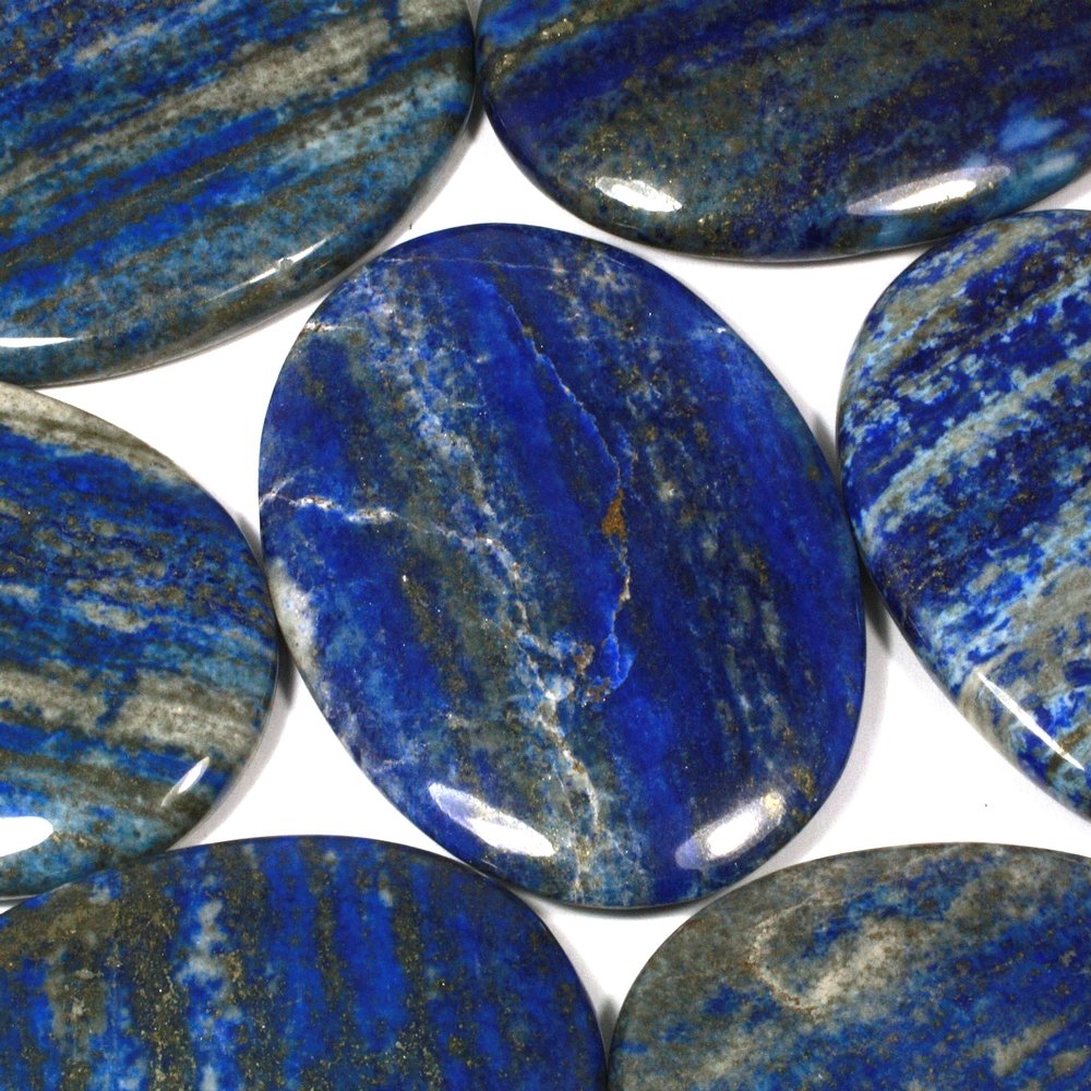 Lapis Lazuli Crystal / Polished Lapis Lazuli / Palm Stone / Lapis