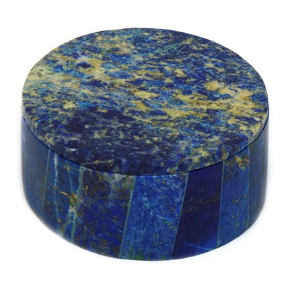 Lapis Lazuli Round Gemstone Box ~52mm