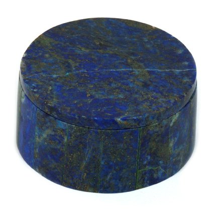 Lapis Lazuli Round Gemstone Box ~52mm