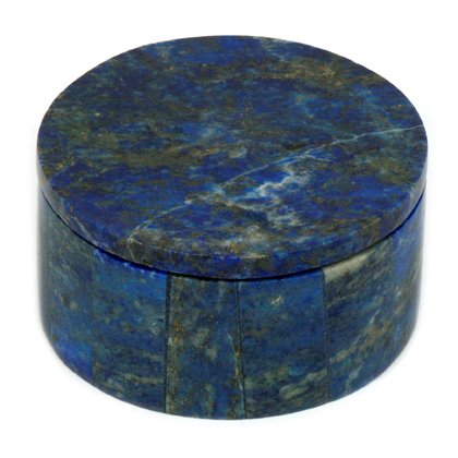 Lapis Lazuli Round Gemstone Box ~53mm