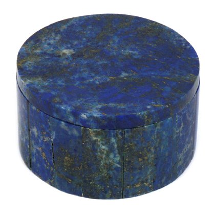 Lapis Lazuli Round Gemstone Box ~54mm