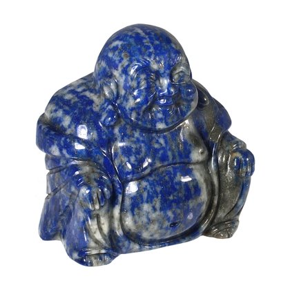 Lapis Lazuli Sitting Buddha Statue