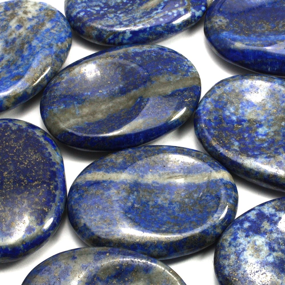 Lapis Lazuli Thumb Stone ~40mm