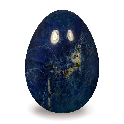 Lapis Lazuli Crystal Egg ~49mm