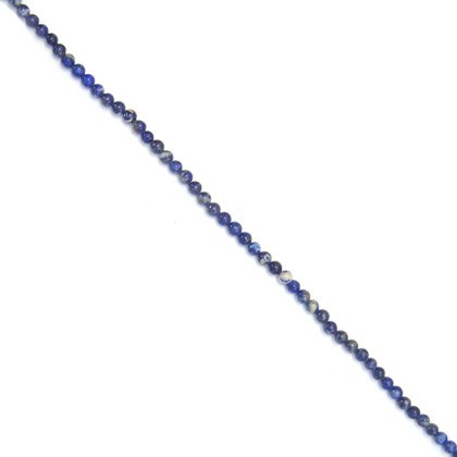 Laps Lazuli Crystal Beads - 5mm Round