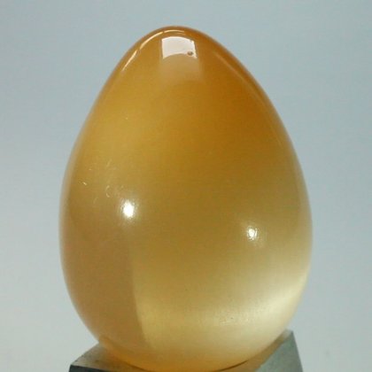 Large Peach Selenite Egg ~62mm