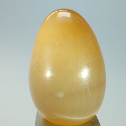 Large Peach Selenite Egg ~63mm