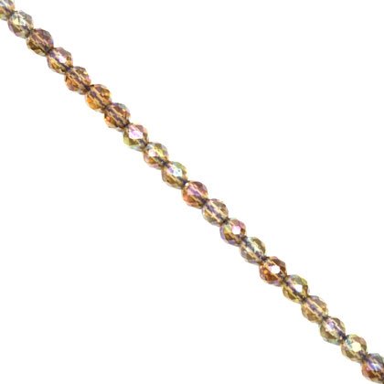Aura Crystal Beads - 6mm Facet Bead