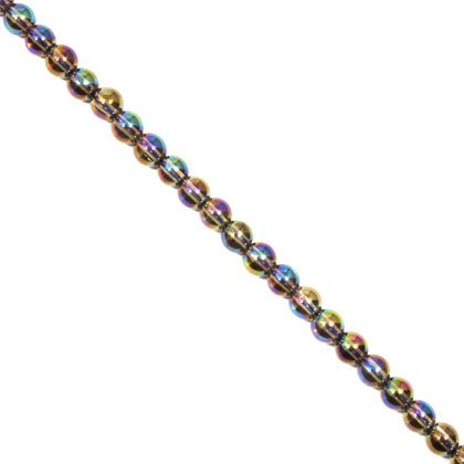 Aura Crystal Beads - 6mm Round