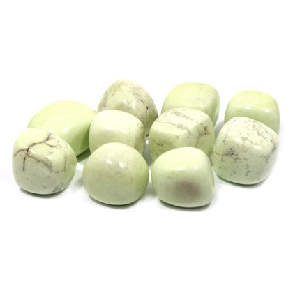 Lemon Chrysoprase Tumble Stone (20-25mm)