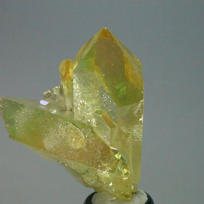 LOVELY Lemon Gold Ultra Aura Quartz Healing Crystal ~52mm