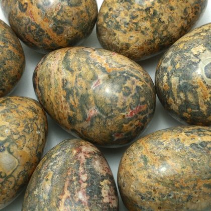 Leopardskin Jasper Crystal Egg ~ 48mm