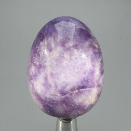 Lepidolite Crystal Egg ~48mm