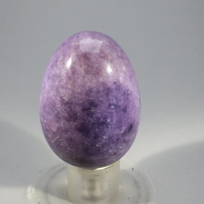 Lepidolite Crystal Egg ~49mm