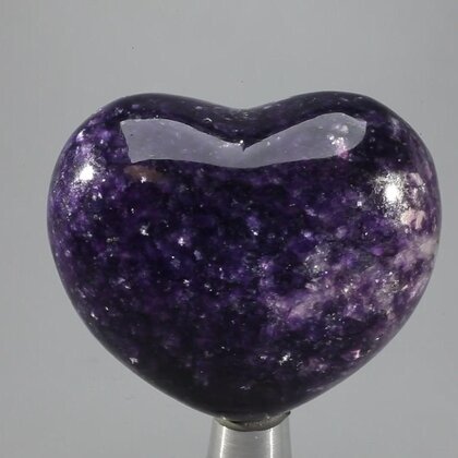 Lepidolite Crystal Heart ~45mm