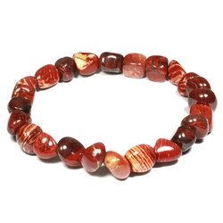 Libra Birthstone Bracelet - Red Jasper