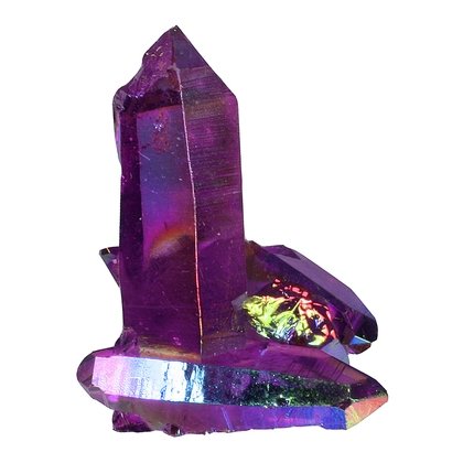 Lilac Ultra Aura Quartz Healing Crystal ~32mm