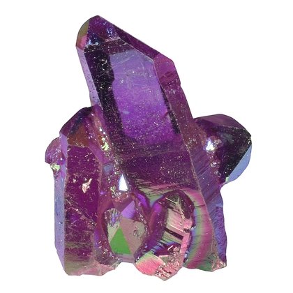 Lilac Ultra Aura Quartz Healing Crystal ~35mm