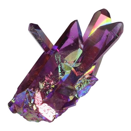Lilac Ultra Aura Quartz Healing Crystal ~55mm