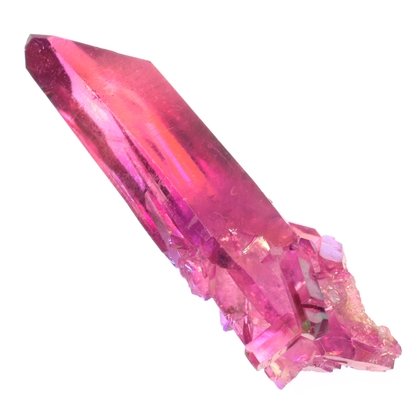 Rose Ultra Aura Quartz Point ~63mm