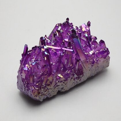 Magenta Aura Quartz Healing Crystal ~76mm