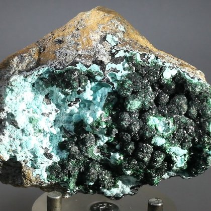 Malachite & Chrysocolla Mineral Specimen ~80mm