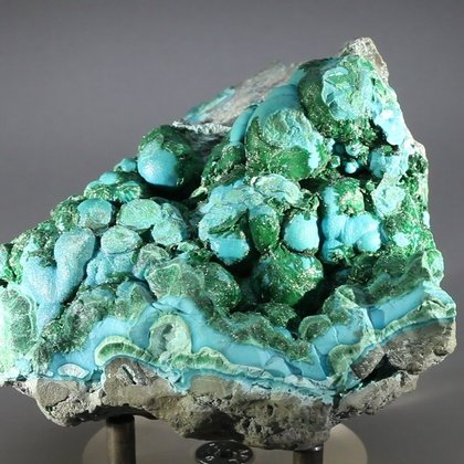 Malachite & Chrysocolla Mineral Specimen ~86mm