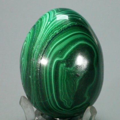 Malachite Crystal Egg ~51mm