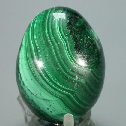 MARVELOUS Malachite Crystal Egg ~52mm