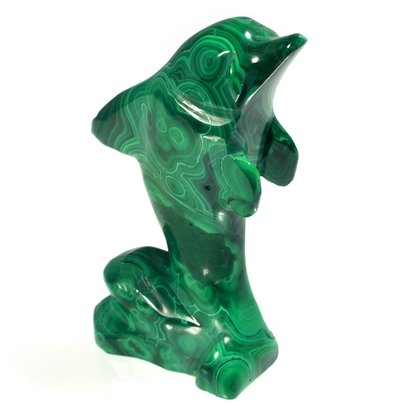 Malachite Dolphin ~65 x 30mm