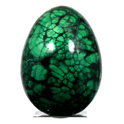 Malachite Egg ~60mm