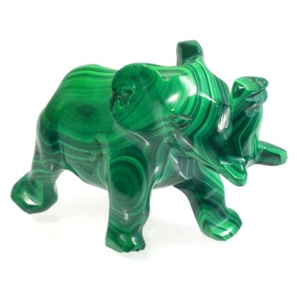 Malachite Elephant ~33 x 47