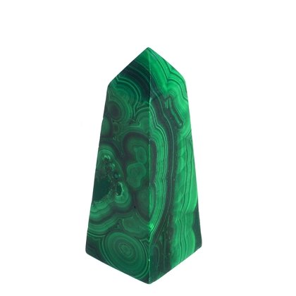 Malachite Freeform Polished Stone ~75mm