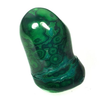 Malachite Freeform Polished Stone ~51mm