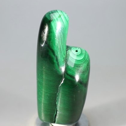 Malachite Freeform Polished Stone ~51mm