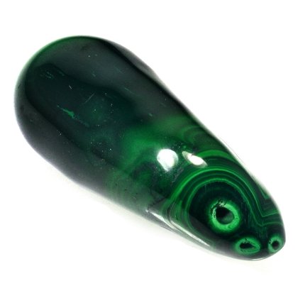 Malachite Freeform Polished Stone ~56mm