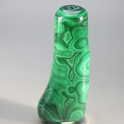 Malachite Freeform Polished Stone ~65mm