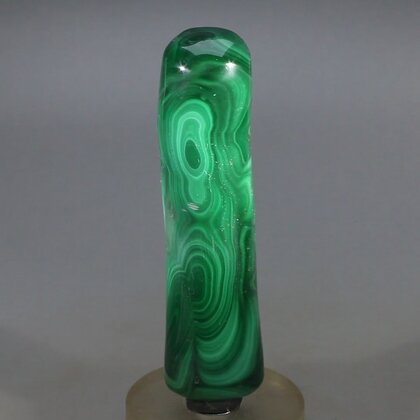 Malachite Freeform Polished Stone ~70mm