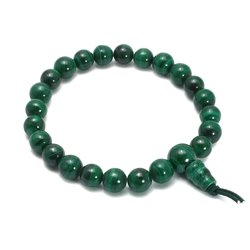 Malachite Power Bead Bracelet