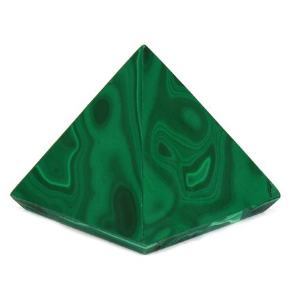Malachite Pyramid ~4.5cm
