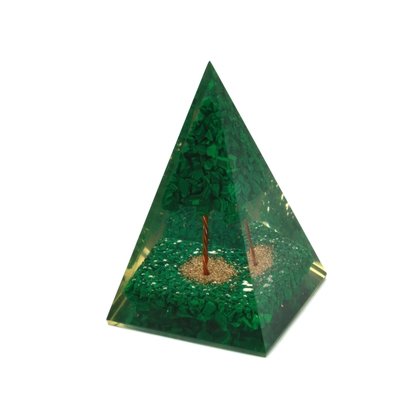 Malachite Tree Of Life Orgonite ~95mm