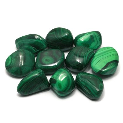 Malachite Tumble Stone (20-25mm)