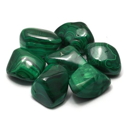 Malachite Tumble Stone (25-30mm)