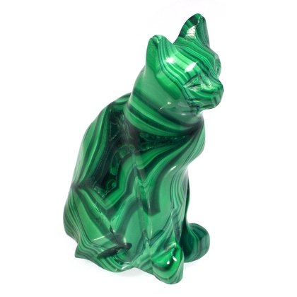 Malchite Cat ~45 x 25mm