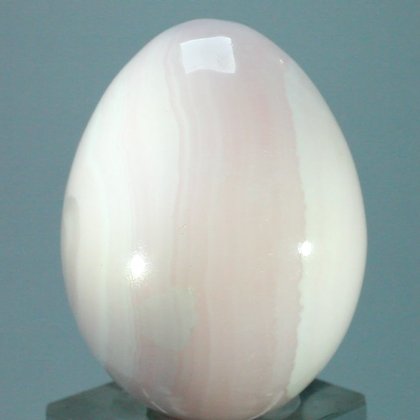Mangano Calcite Crystal Egg ~48mm